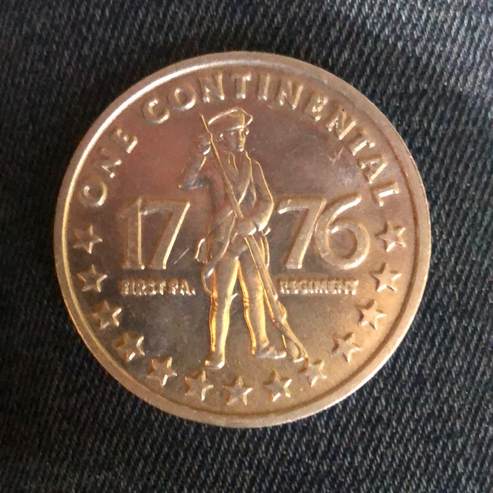 First pa regiment coin